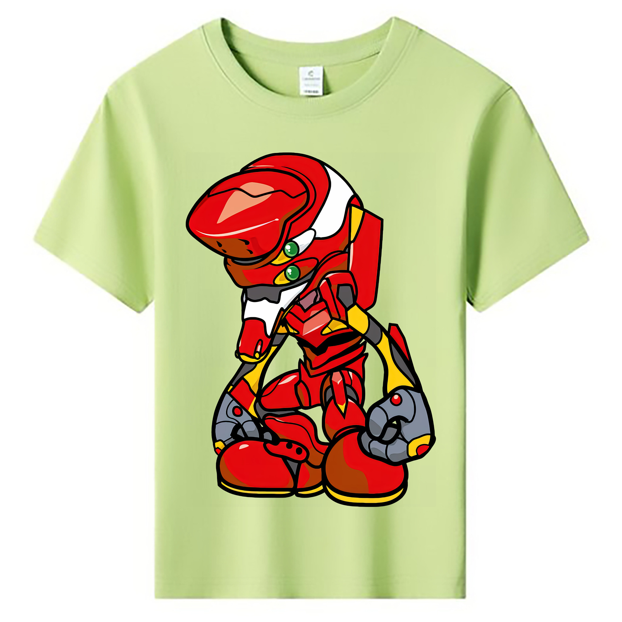 （画像用） EVA 新世紀エヴァンゲリオン 綿100％キッズTシャツ（フロントプリント）